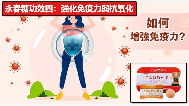 永春糖功效四：強化免疫力與抗氧化
